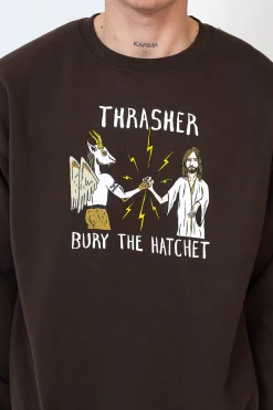 Bluza Bez Kaptura Thrasher x Toy Machine B.T.H.