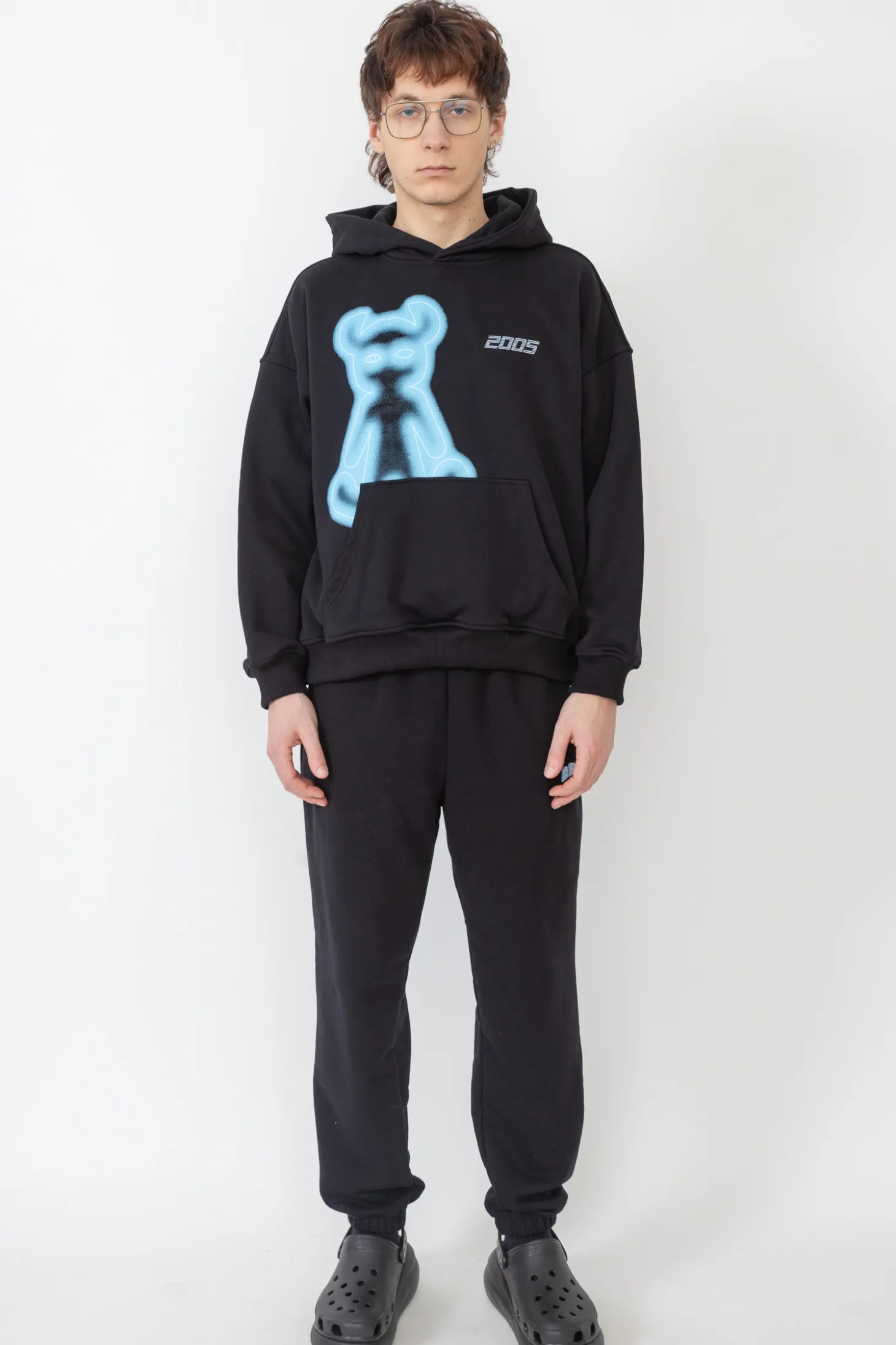 Bluza Z Kapturem 2005 Airbrushed Horned