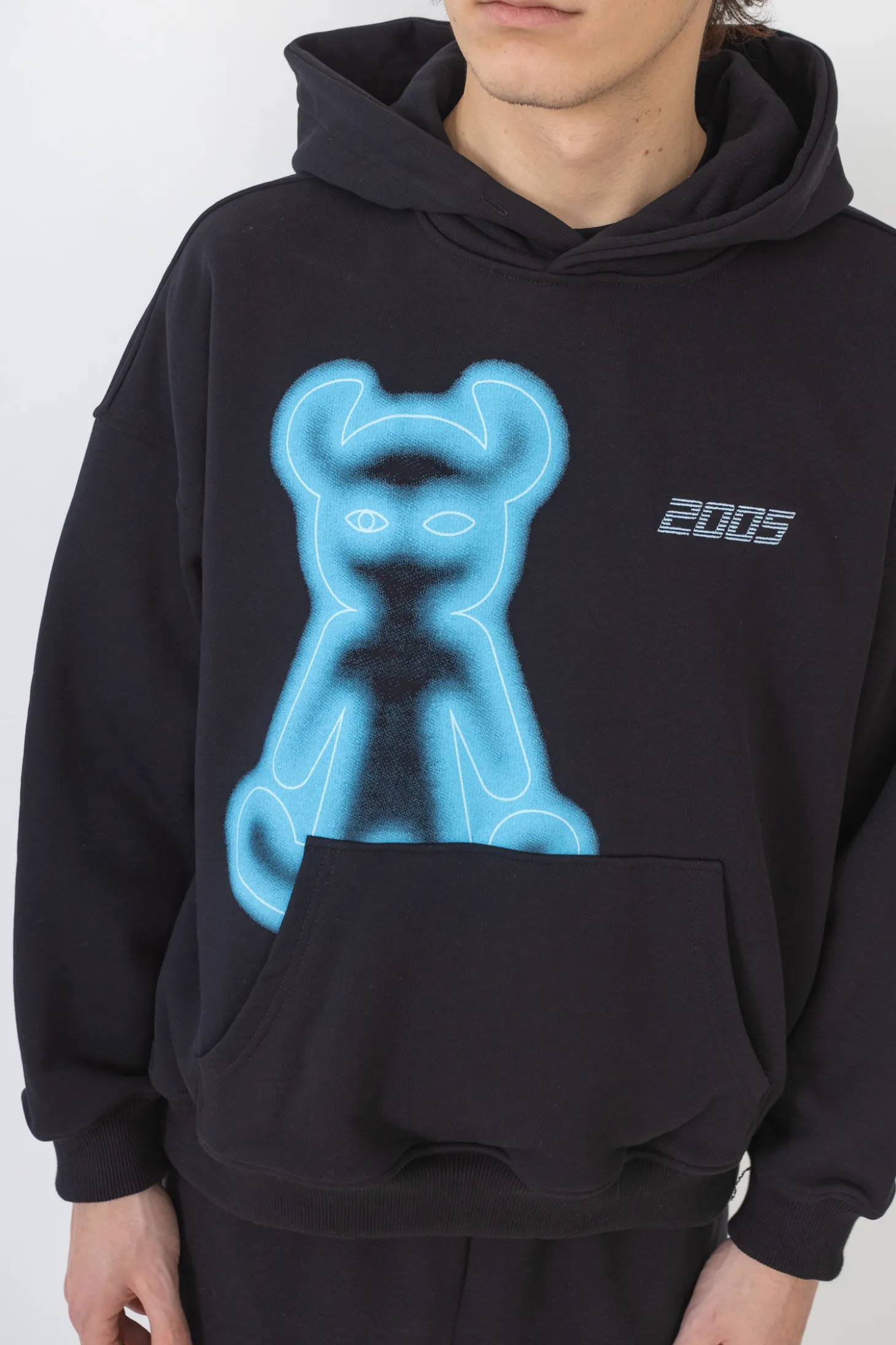 Bluza Z Kapturem 2005 Airbrushed Horned
