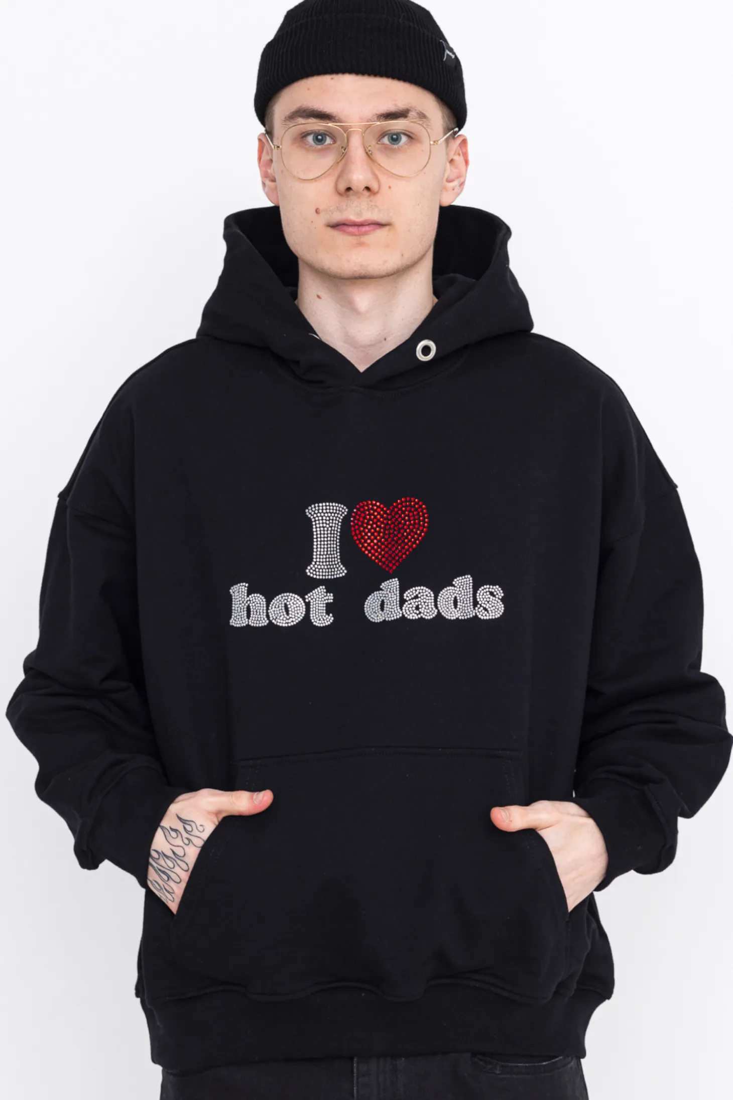 Bluza Z Kapturem 2005 I <3 Hot Dads