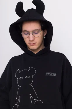 Bluza Z Kapturem 2005 Studded Horned Lucy Hoodie