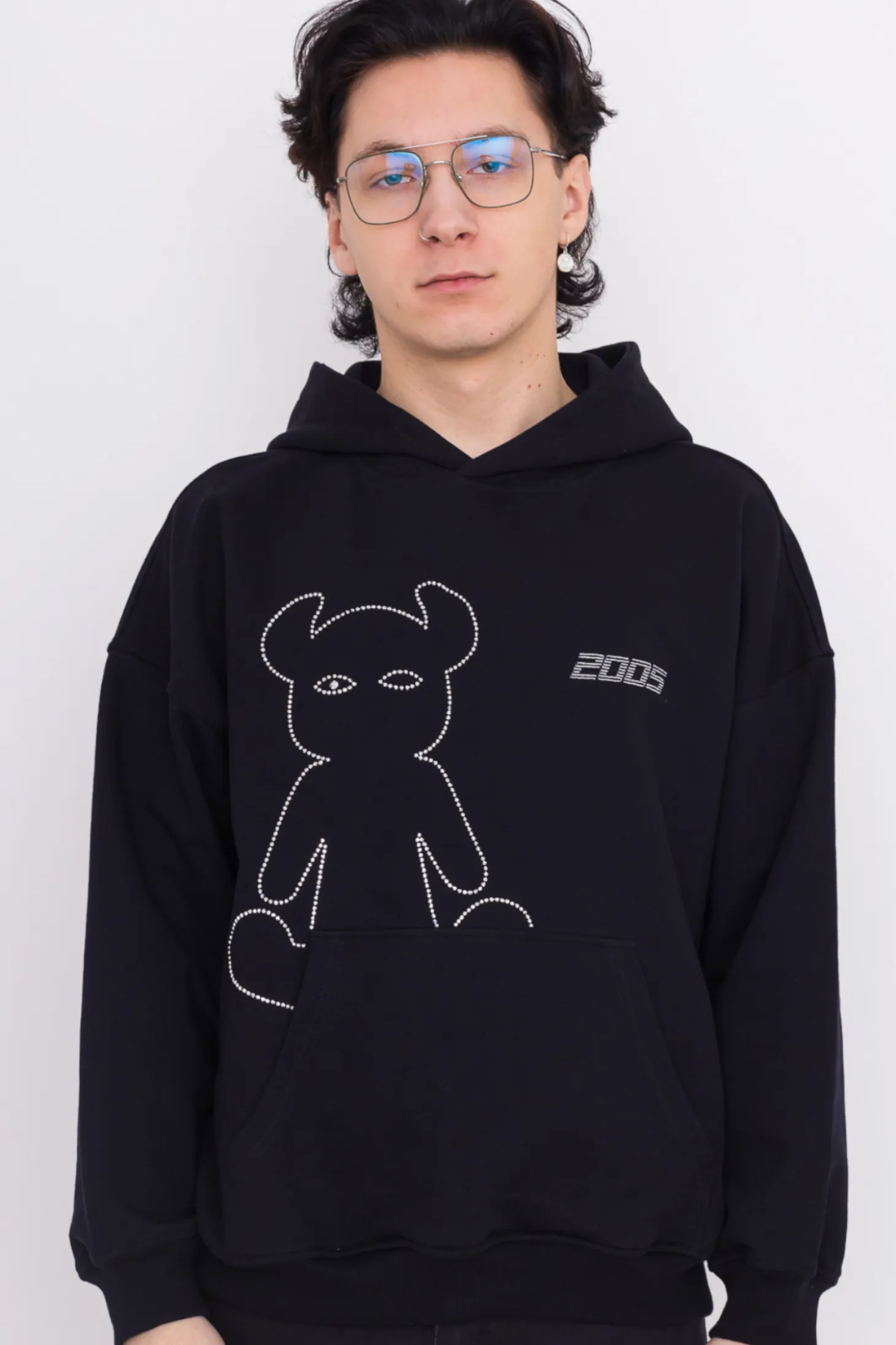 Bluza Z Kapturem 2005 Studded Horned Lucy Hoodie