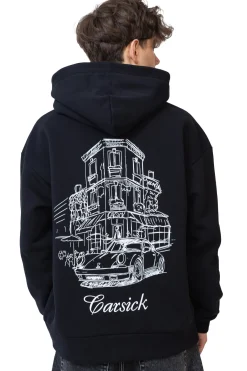 Bluza Z Kapturem Carsick CAFFÉ