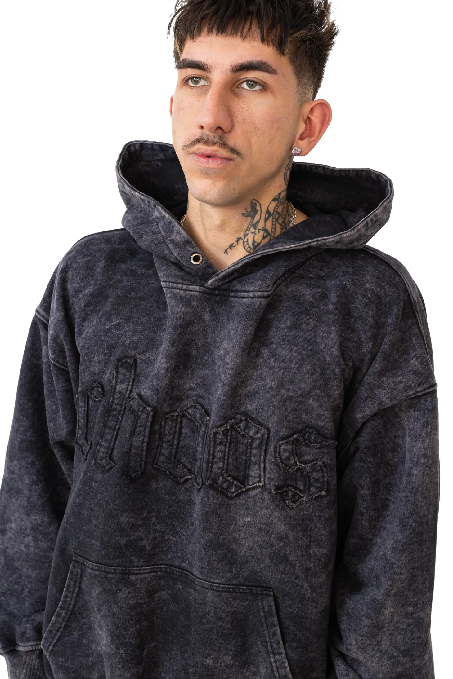 Bluza Z Kapturem Chaos Washed