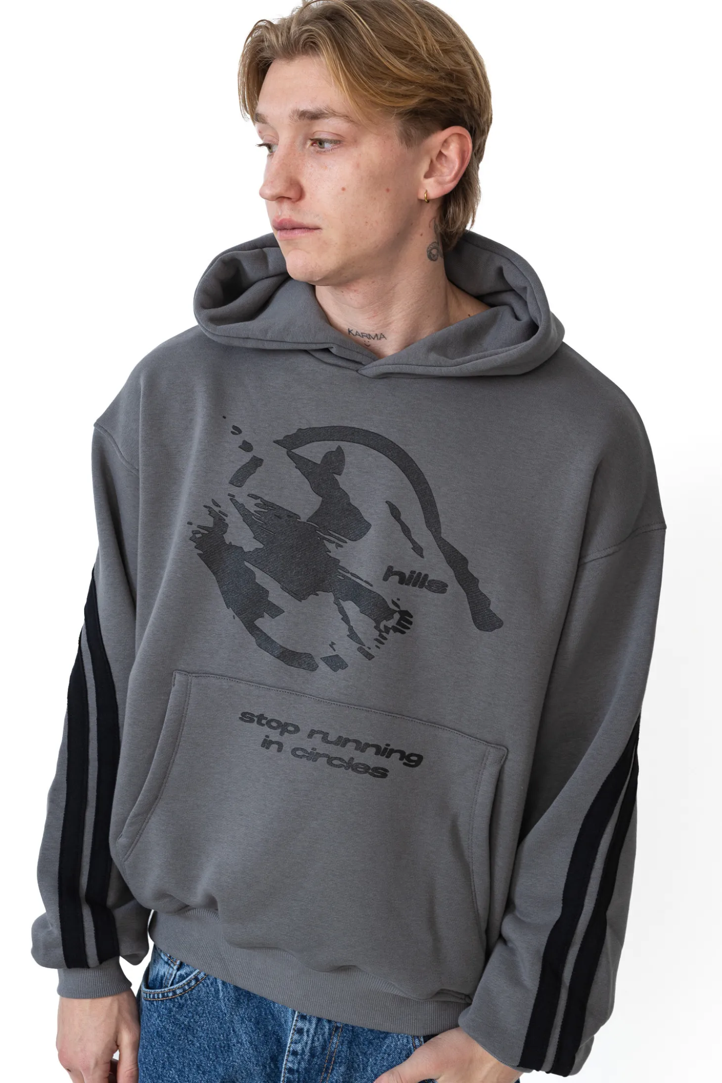 Bluza Z Kapturem Hills Circles