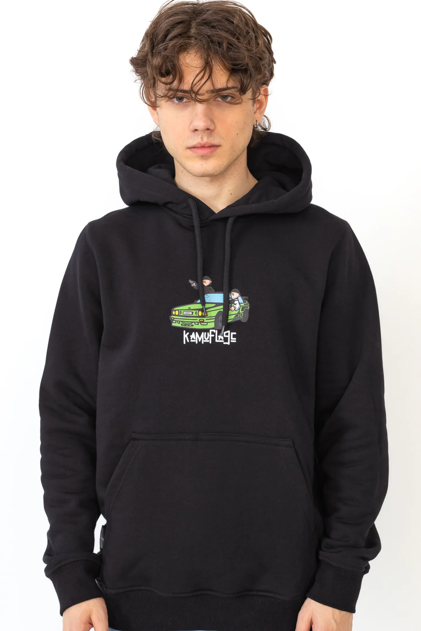 Bluza Z Kapturem Kamuflage Pull Up