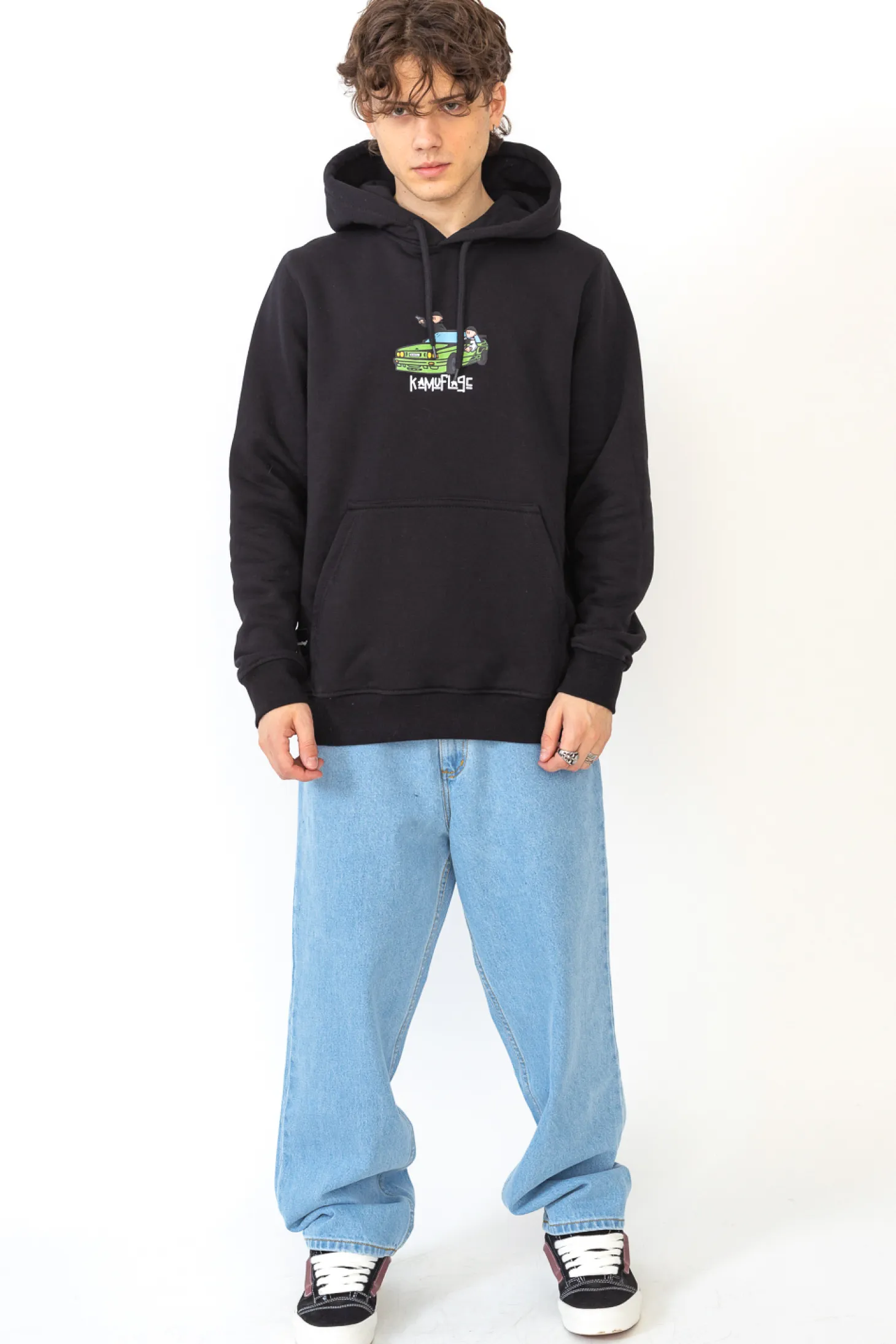 Bluza Z Kapturem Kamuflage Pull Up