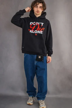 Bluza Z Kapturem Kamuflage Don't Die Alone