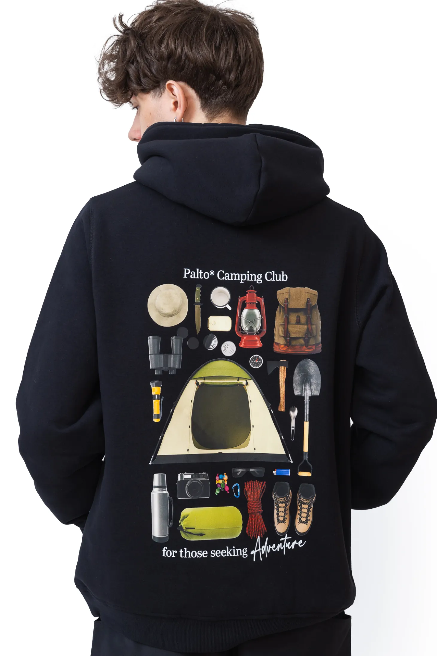 Bluza Z Kapturem Palto Camping Club