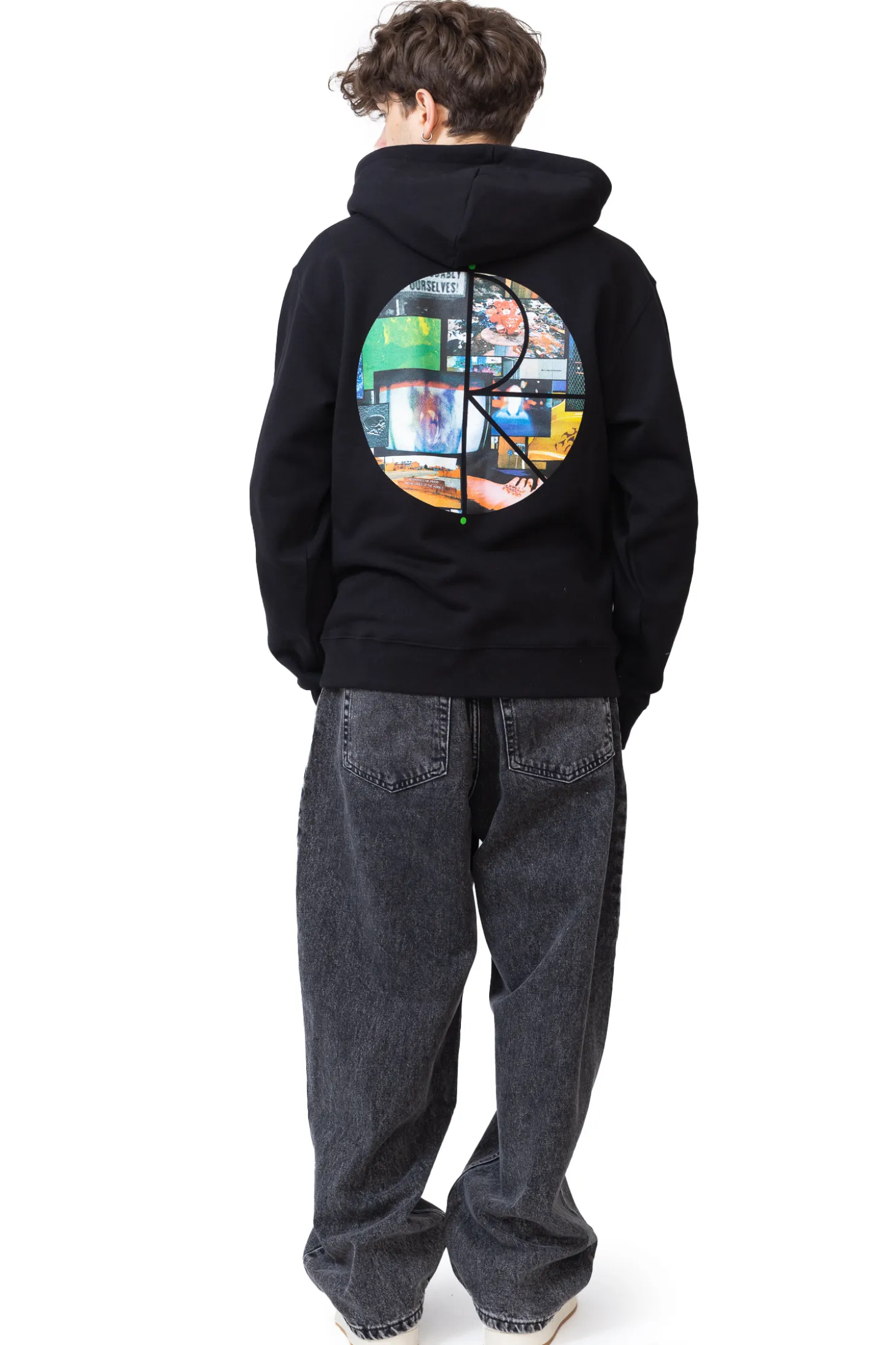 Bluza Z Kapturem Polar Fill Logo Ourselves Collage