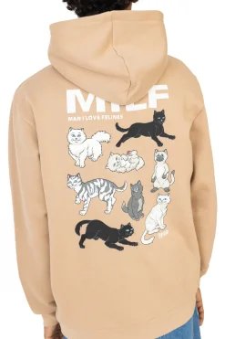 Bluza Z Kapturem Ripndip Man I Love Felines