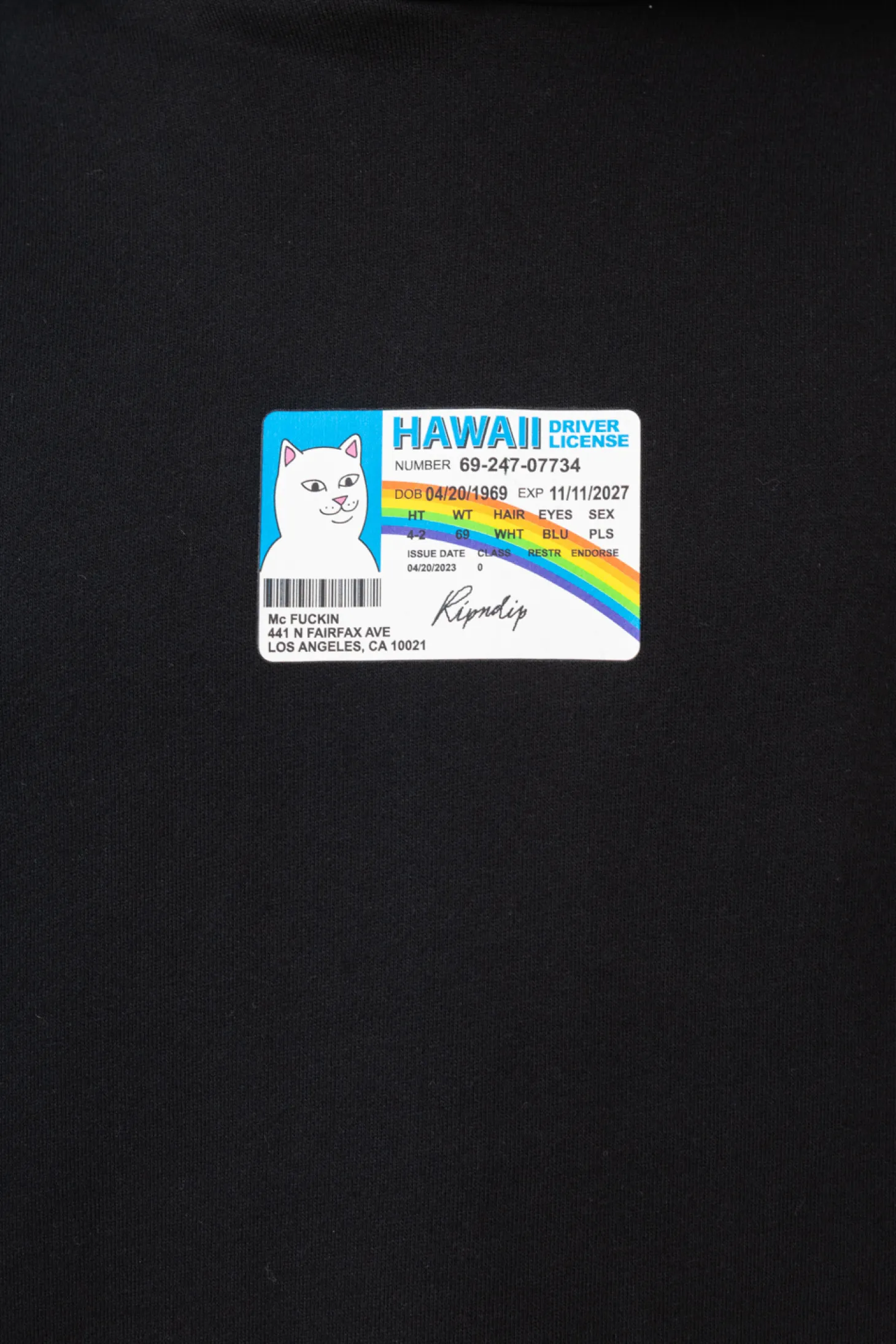 Bluza Z Kapturem Ripndip Mcfuckin