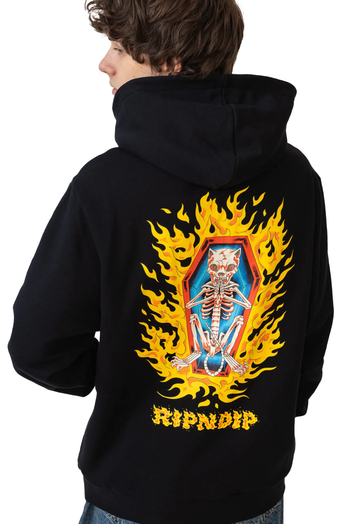 Bluza Z Kapturem Ripndip Burn In Heck