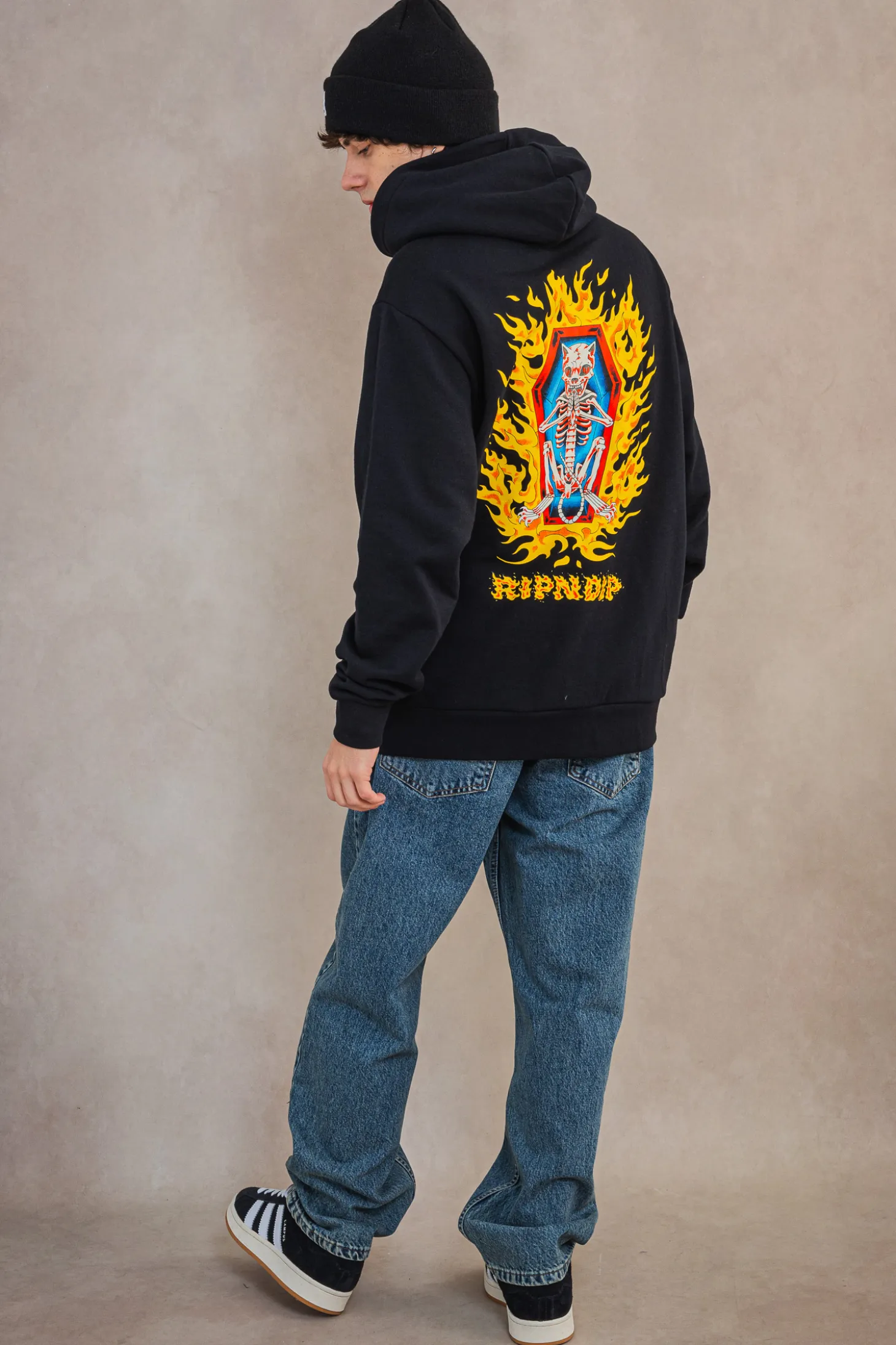 Bluza Z Kapturem Ripndip Burn In Heck