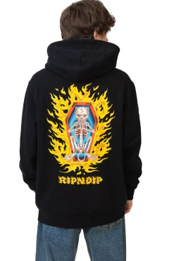 Bluza Z Kapturem Ripndip Burn In Heck