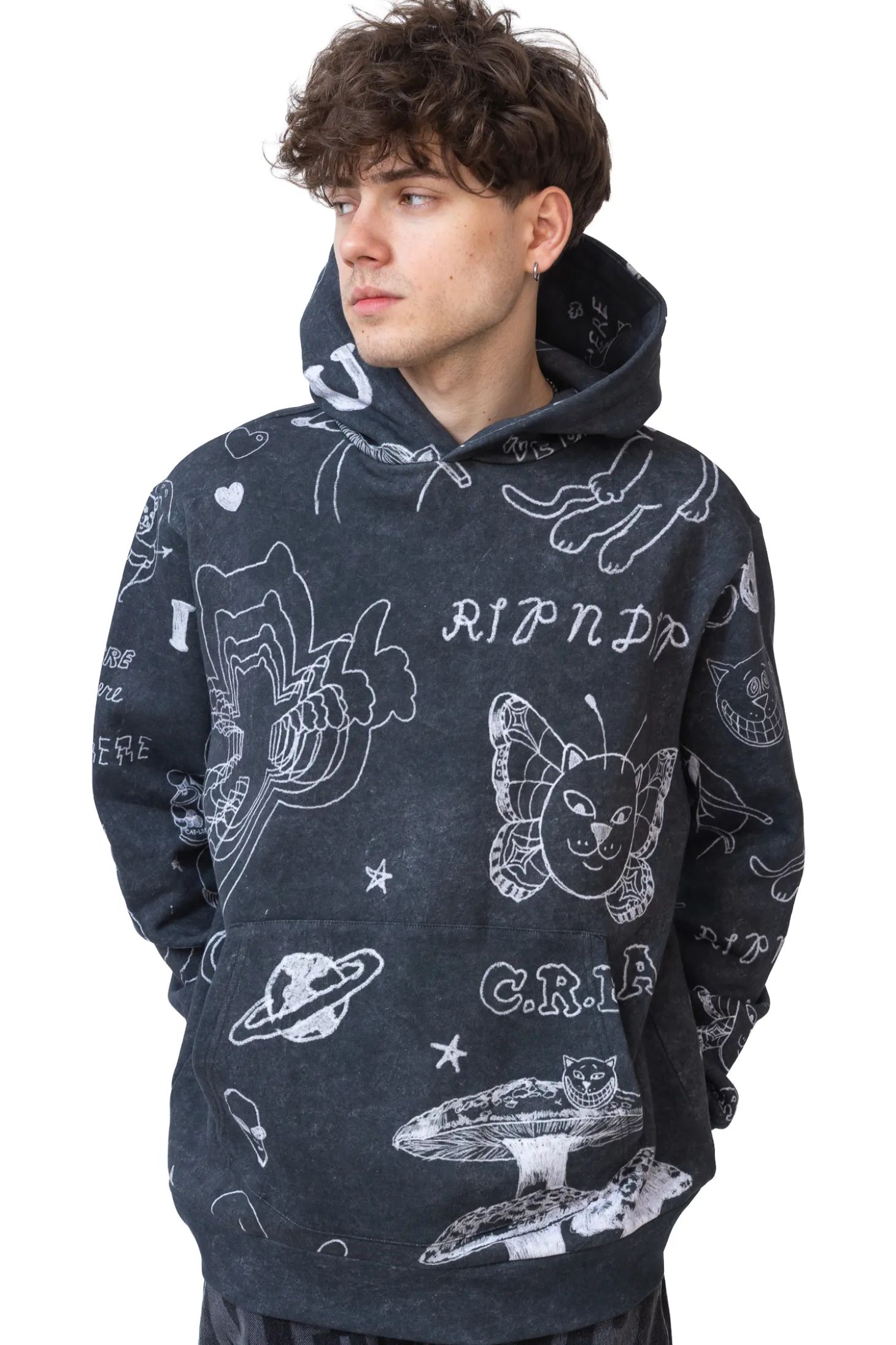 Bluza Z Kapturem Ripndip Nermal Domination