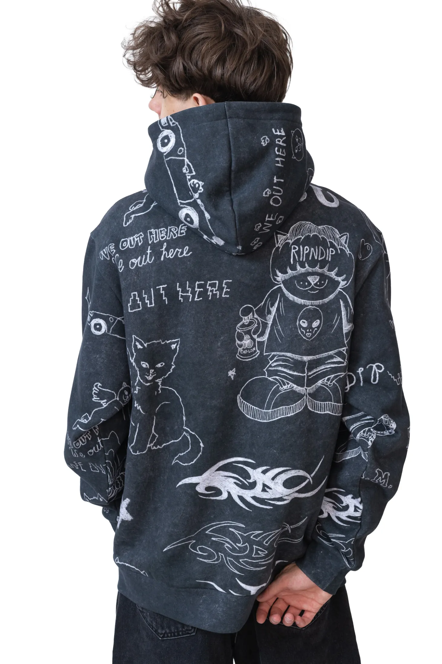 Bluza Z Kapturem Ripndip Nermal Domination