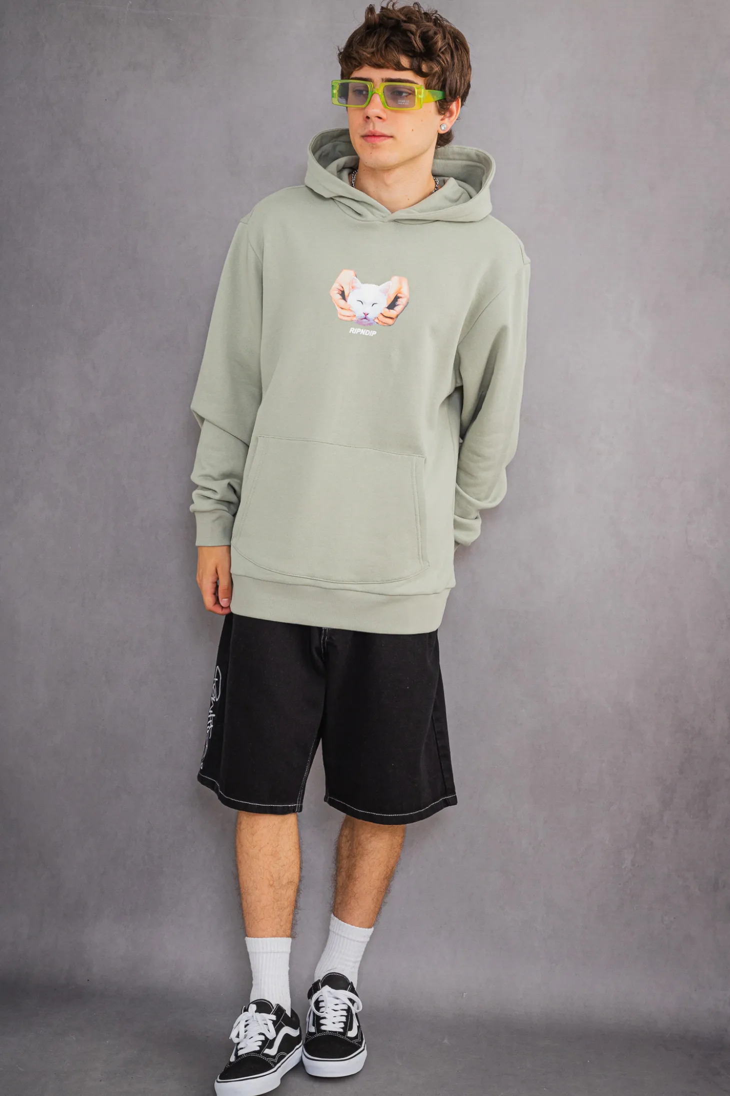 Bluza Z Kapturem Ripndip Happy Kitty