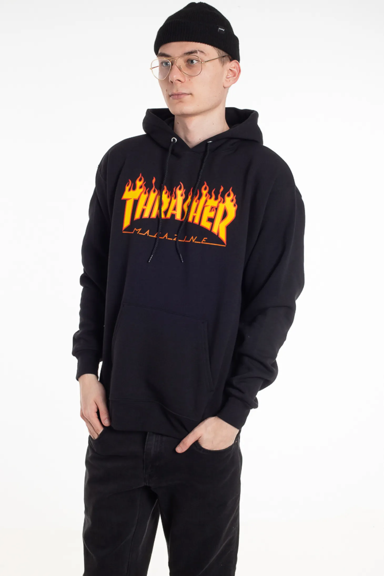 Bluza Z Kapturem Thrasher Flame