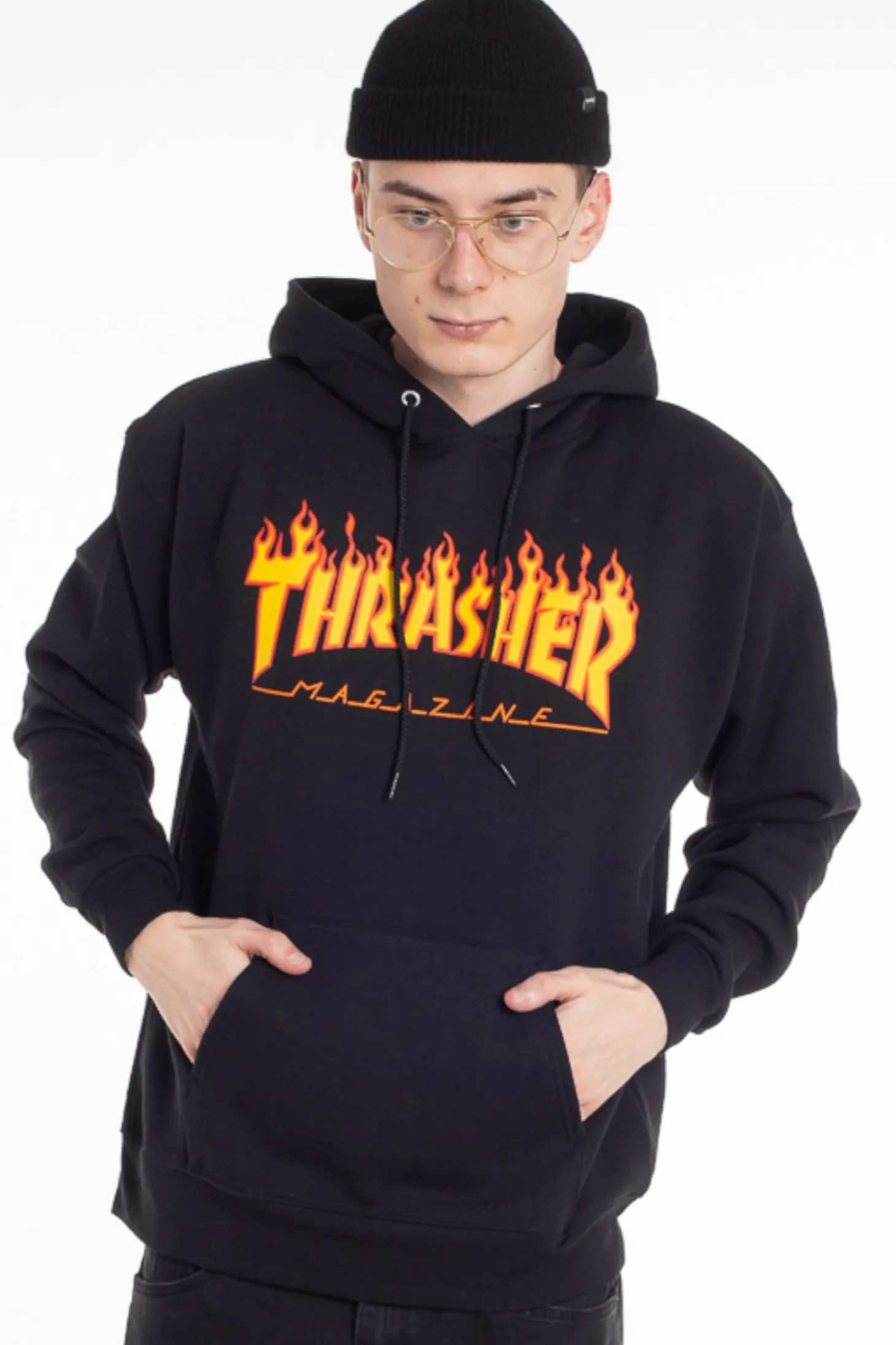Bluza Z Kapturem Thrasher Flame