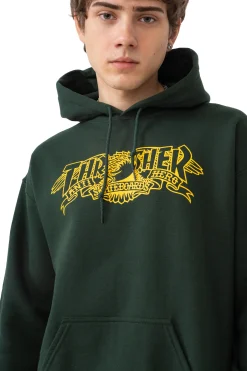 Bluza Z Kapturem Thrasher x Antihero Mag Banner