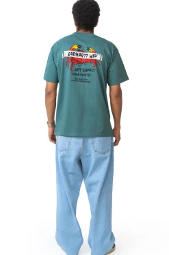 Koszulka Carhartt WIP Crab Paint