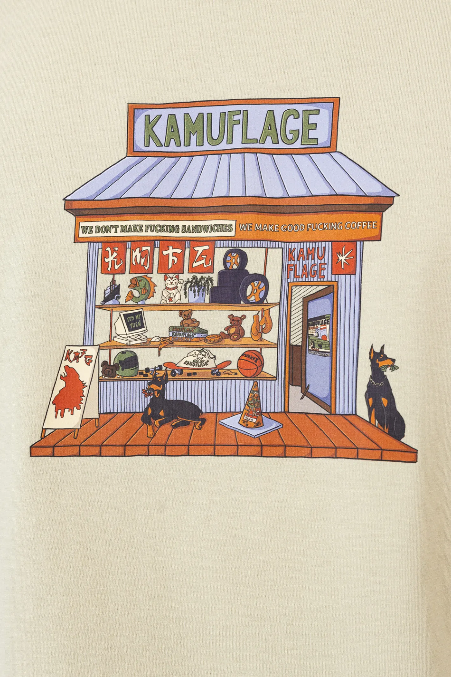 Koszulka Kamuflage Corner Store