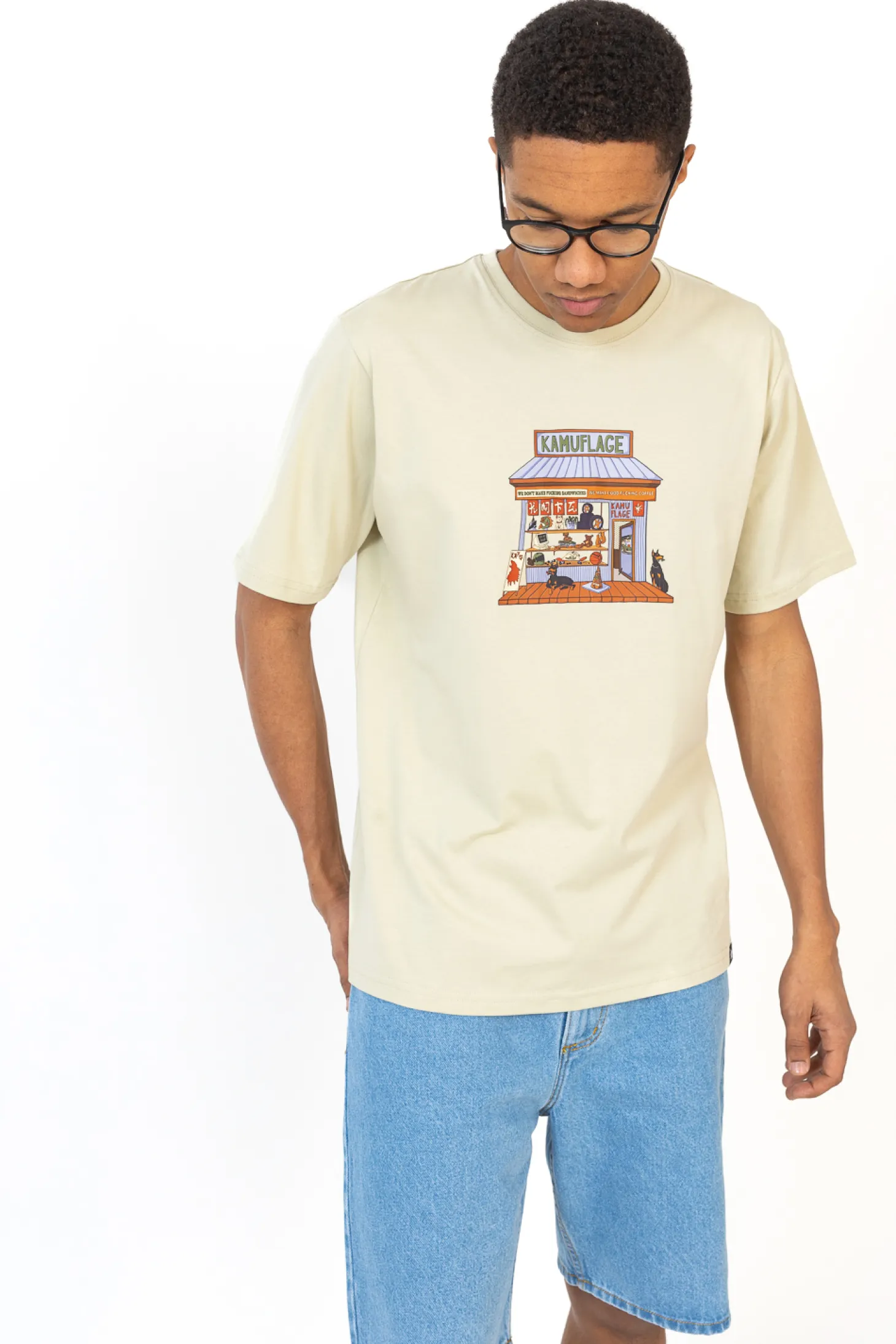 Koszulka Kamuflage Corner Store