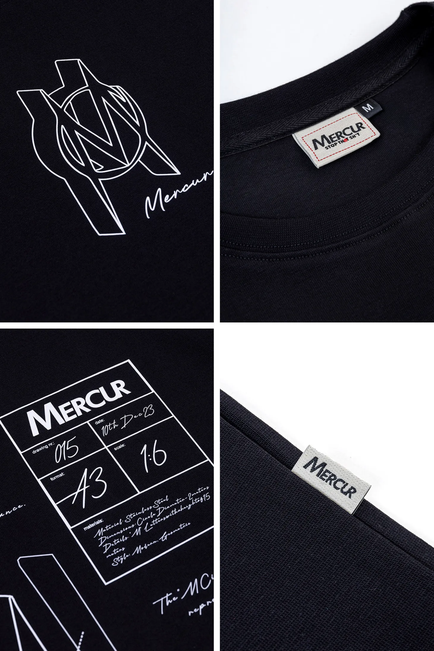 Koszulka Mercur Blueprint