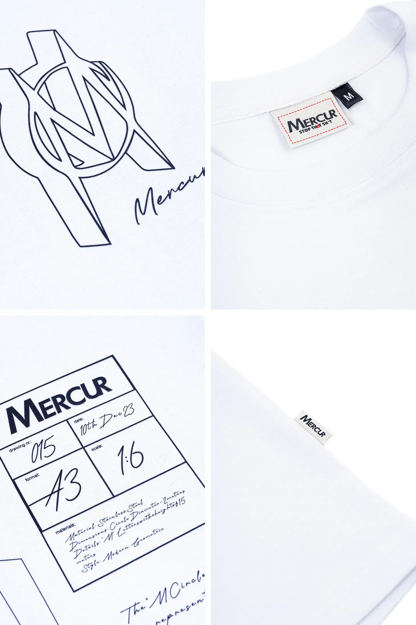 Koszulka Mercur Blueprint