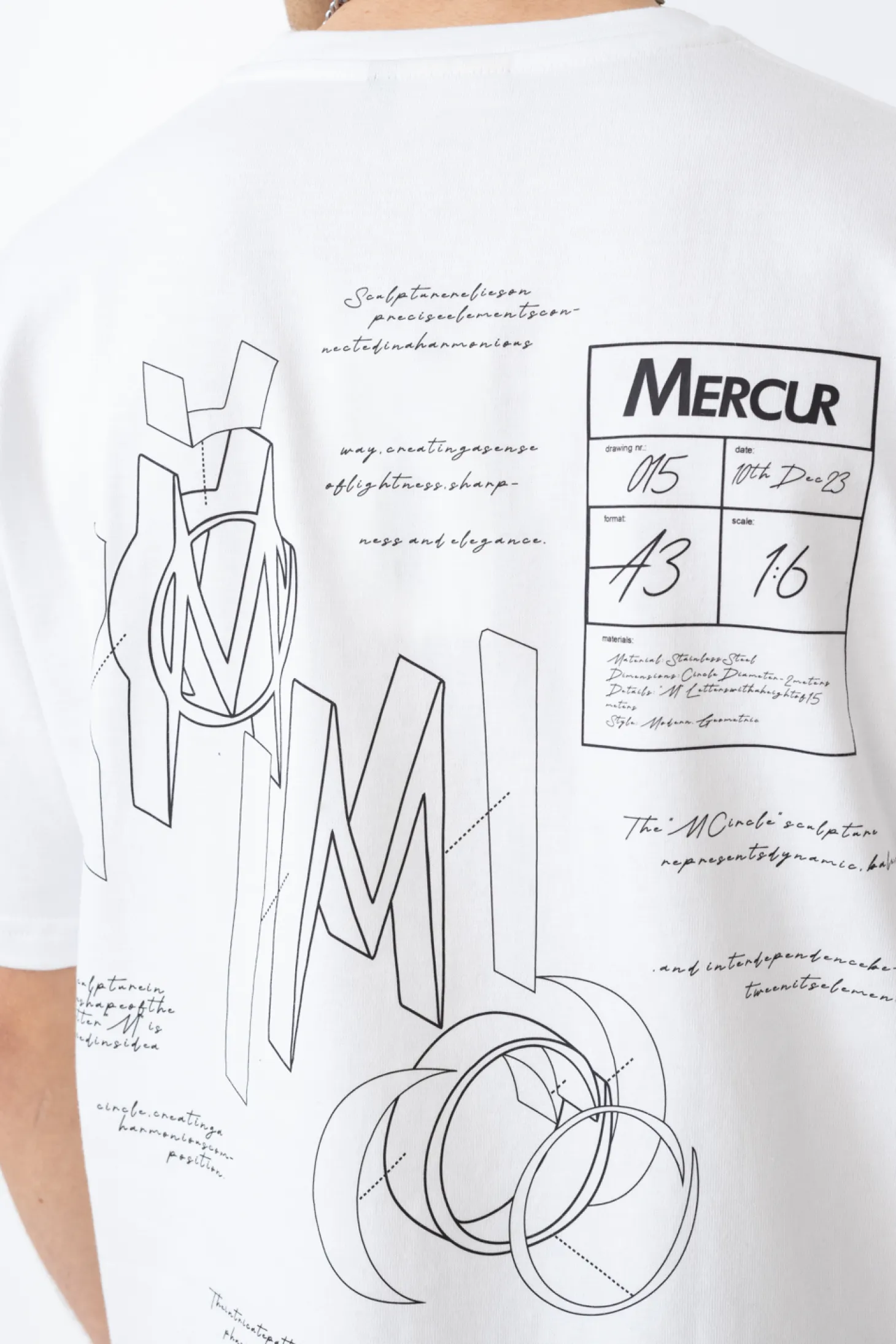 Koszulka Mercur Blueprint