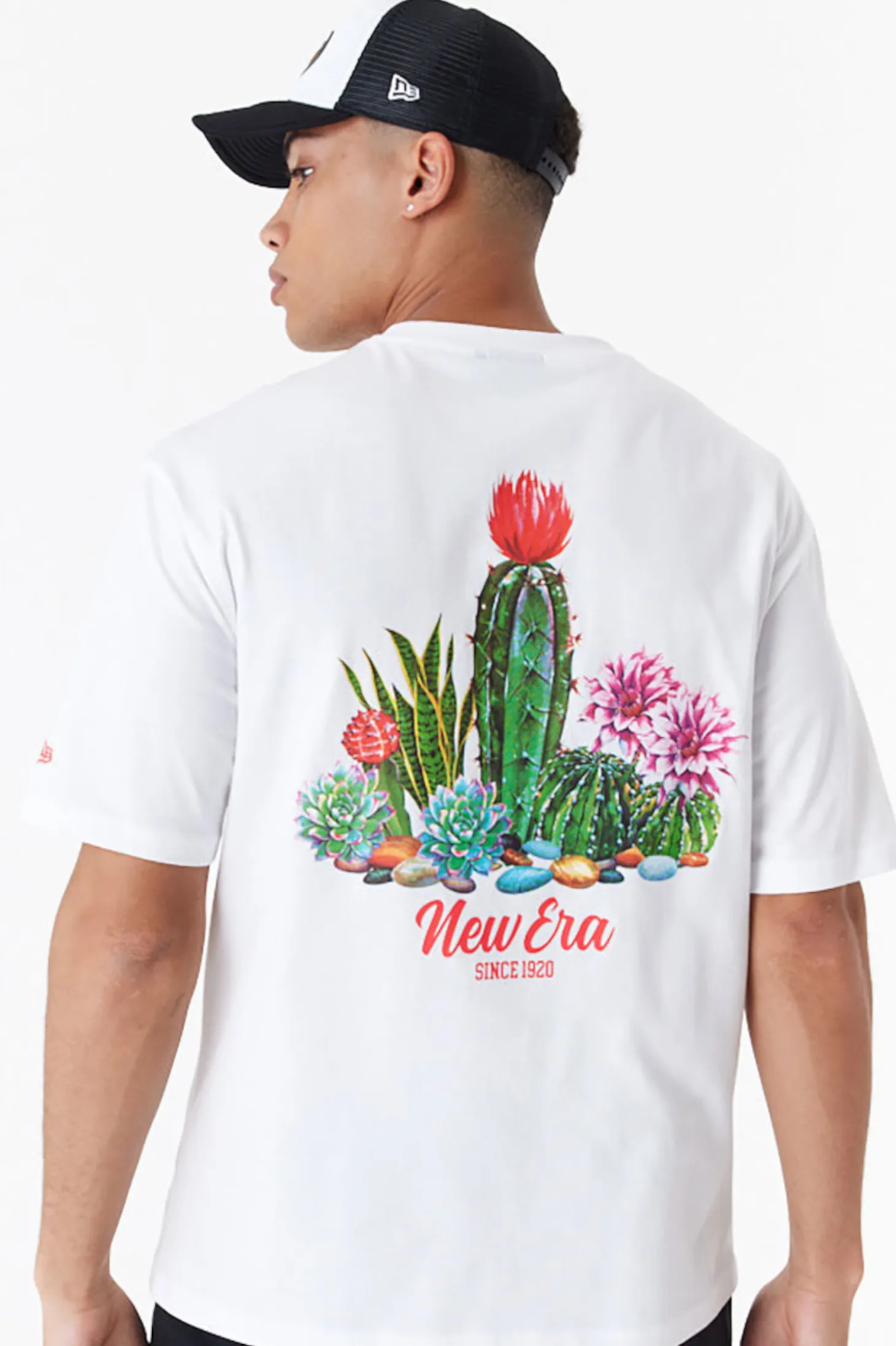 Koszulka New Era Cactus Graphic Oversized