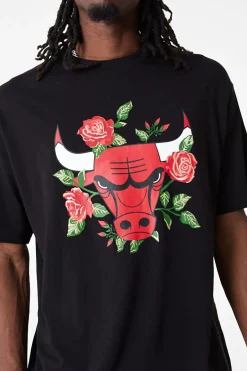Koszulka New Era Chicago Bulls Floral Graphic Oversized