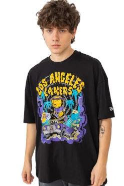 Koszulka New Era LA Lakers Graphic Drop Shoulder