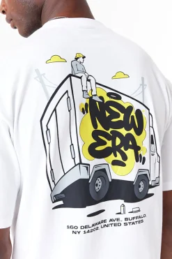 Koszulka New Era Spray Graphic Oversized