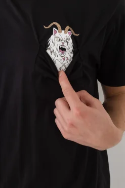 Koszulka Ripndip Krampus Lord Nermal Pocket