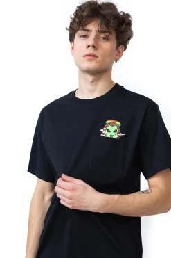 Koszulka Ripndip Smoking Rasta Alien