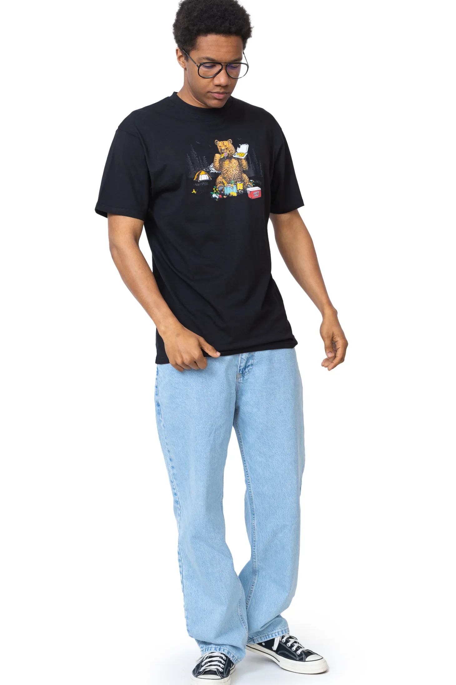 Koszulka Santa Cruz Braun Pizza Bear