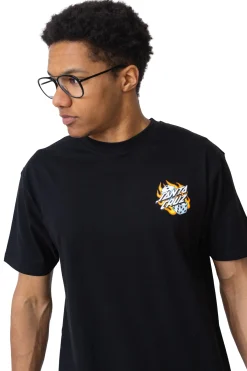 Koszulka Santa Cruz Flaming Dice Dot Chest