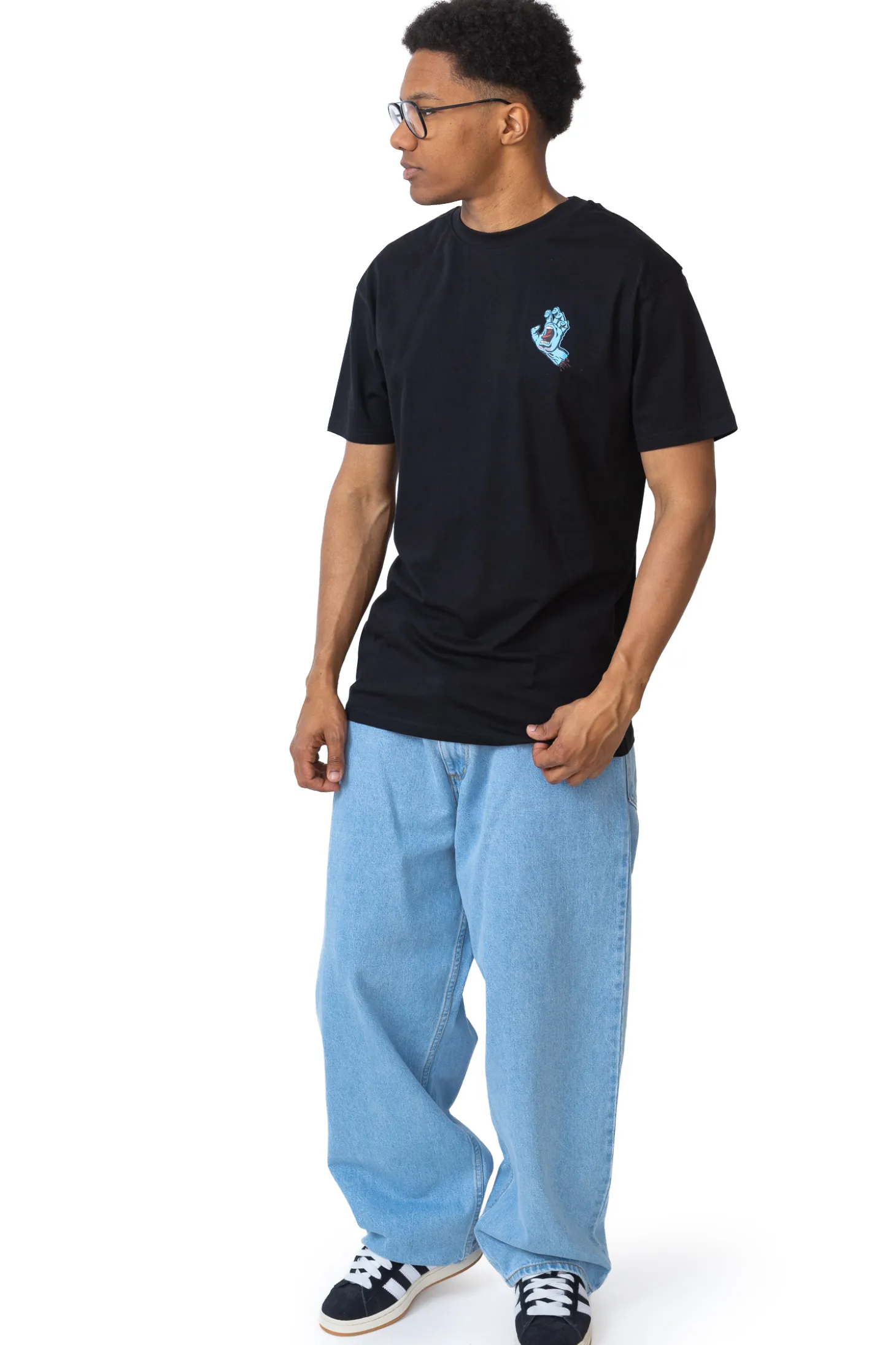 Koszulka Santa Cruz Screaming Hand Chest