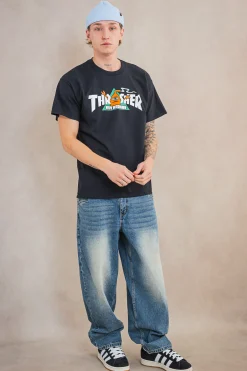 Koszulka Thrasher x Toy Machine Vortex