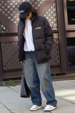 Kurtka Zimowa Kamuflage Puff Mini Logo Hoodie