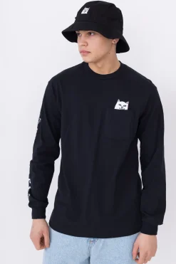 Longsleeve Ripndip Lord Nermal Pocket