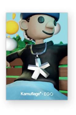 Plakat Kamuflage X EGO