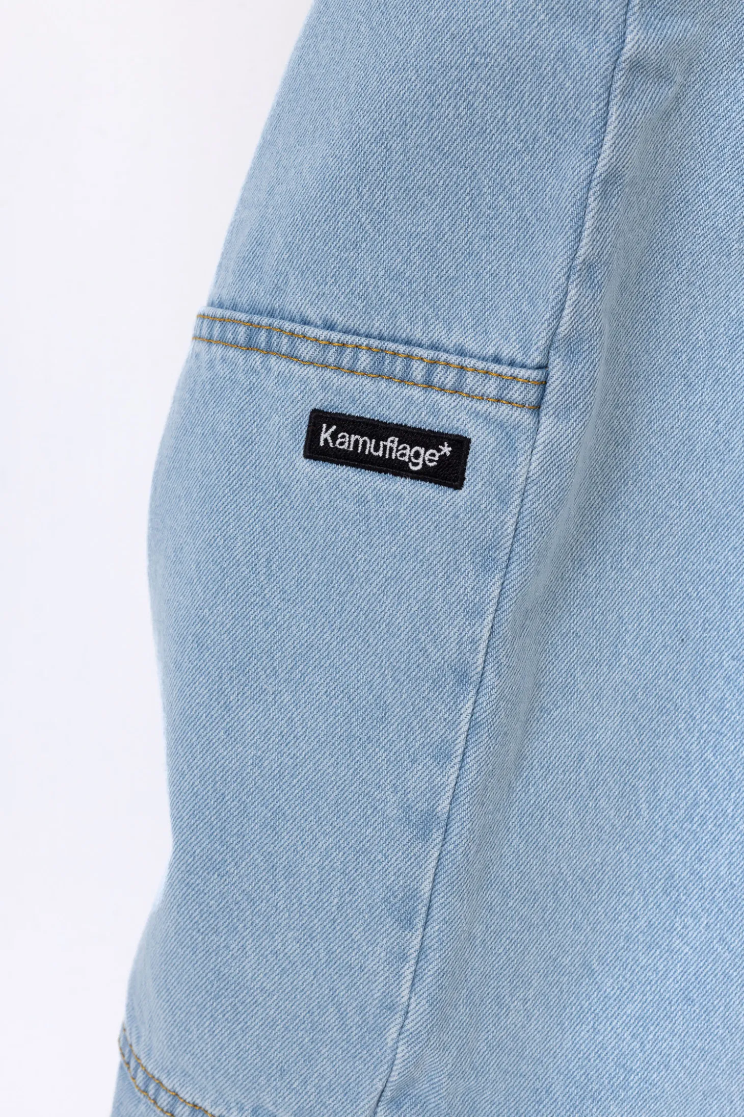 Spodnie Kamuflage Way Too Big Double Knee