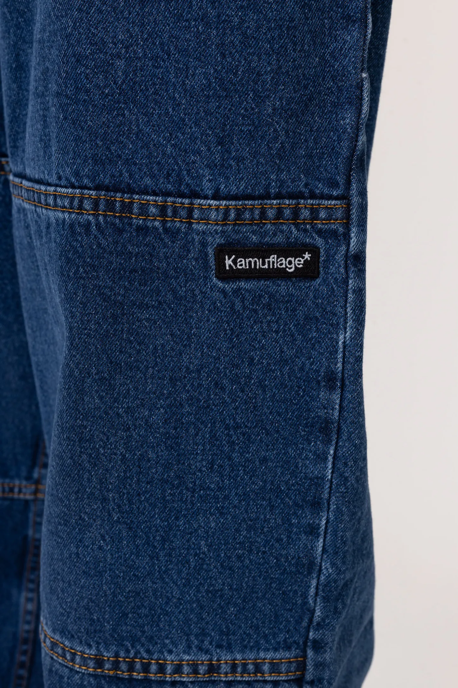 Spodnie Kamuflage Way Too Big Double Knee