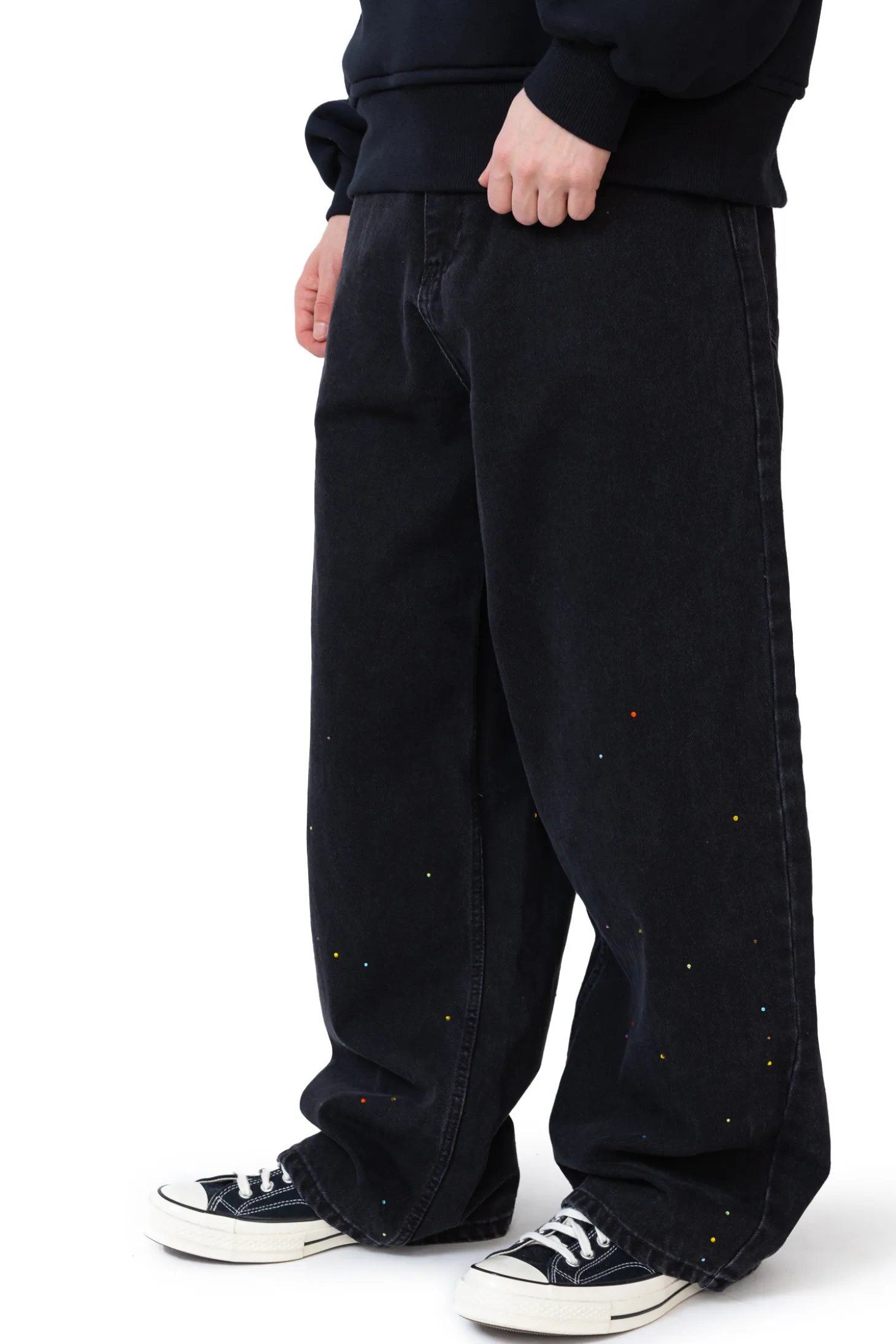 Spodnie Mercur Loose Crystal