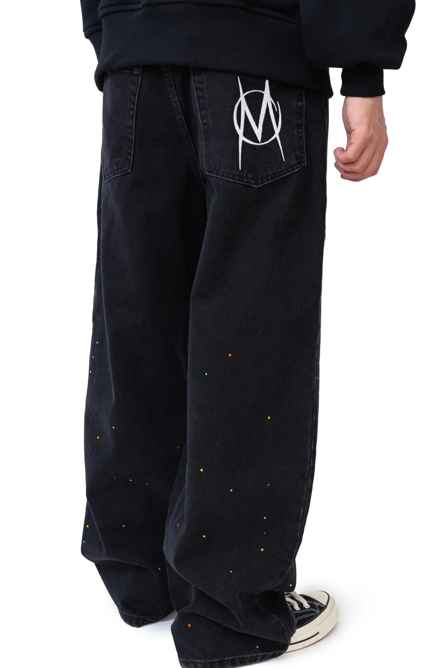 Spodnie Mercur Loose Crystal