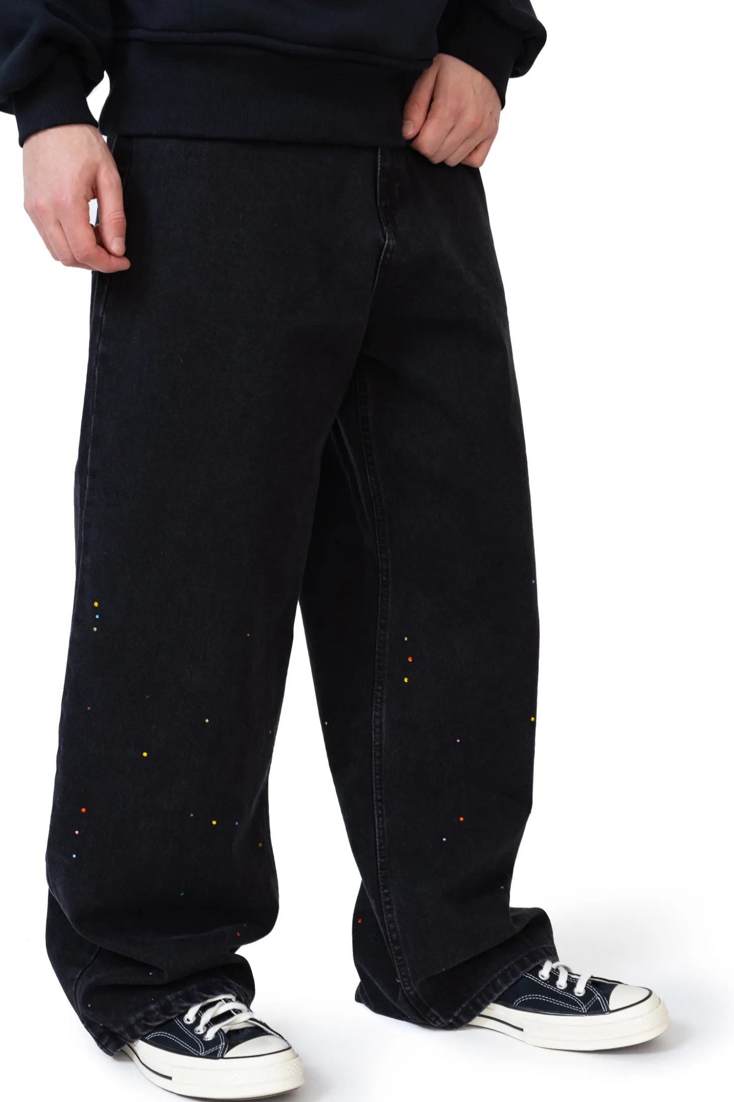 Spodnie Mercur Loose Crystal